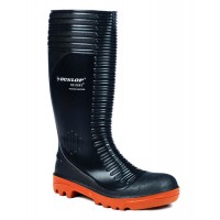 Dunlop Acifort Ribbed Wellingtons A252931 With steel Toe Caps & Midsole